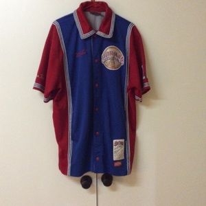 Harlem Globetrotters Platinum Fubu Jacket Size XL